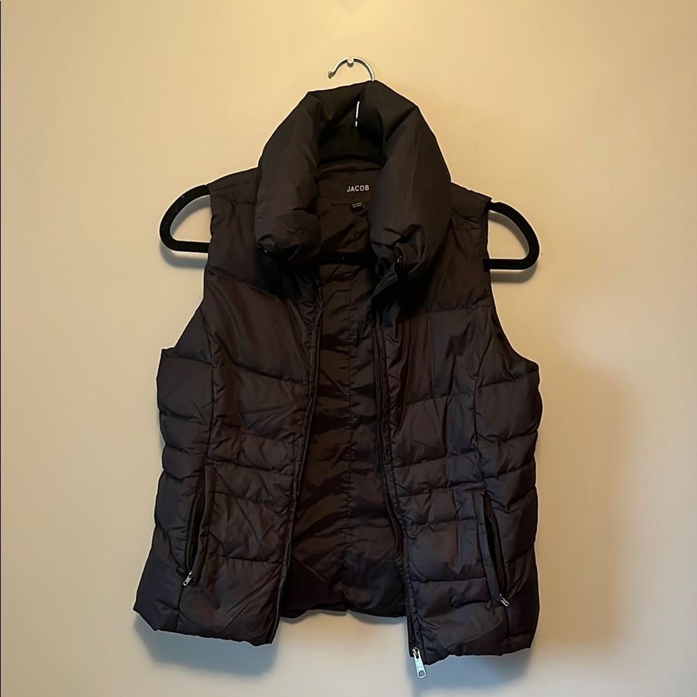 Jacob Black Quilted Puffer Vest